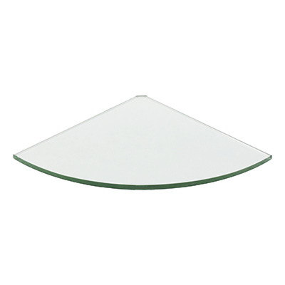 REPISA DE CRISTAL DOLLE 30 X 30 X 0.8 CM TRANSPARENTE