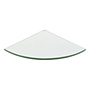 REPISA DE CRISTAL DOLLE 30 X 30 X 0.8 CM TRANSPARENTE