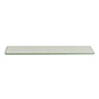 REPISA DE CRISTAL 60 X 12 X 0.8 CM 1 PIEZA VIDRIO TRANSPARENTE