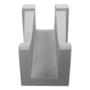 MOLDURA GÁRGOLA CALIFORNIANA 15 X 25 X 15 CM GRIS