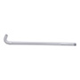 BRAZO Y CHAPETÓN PARA REGADERA DE 46.5 CM PLATA HELVEX