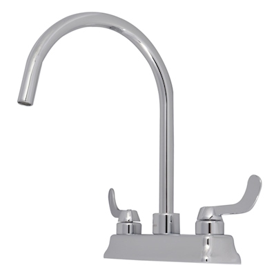 LLAVE PARA FREGADERO DUOMANDO CROMO MANERAL TIPO PALANCA 8" CONTROL DE TEMPERATURA