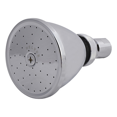 REGADERA FIJA CIRCULAR LATÓN CROMO AHORRADOR DE AGUA