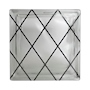 VIDRIO BLOCK DECO ROMBOS 19 X 19 X 8 CM INDEX