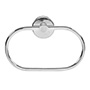 TOALLERO DE ARGOLLA CLÁSICA 21.1 X 11.9 CM PLATA HELVEX