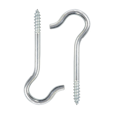 ARMELLA ABIERTA DE 2-9/16 PULGADAS PLATA 2 PIEZAS