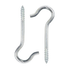 ARMELLA ABIERTA DE 2-9/16 PULGADAS PLATA 2 PIEZAS