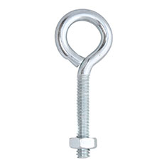 ARMELLA CON TUERCA DE 2 1/2 PULGADA PLATA