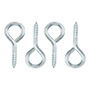 ARMELLA CERRADA DE 1-3/8 DE PULGADA PLATA 4 PIEZAS