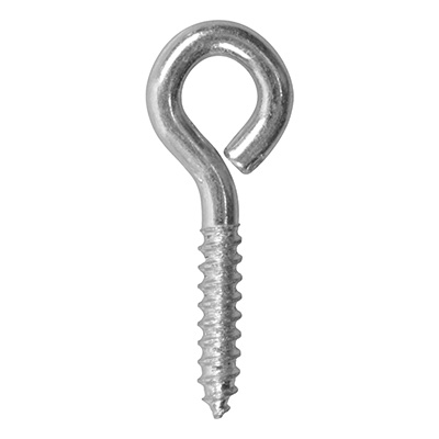 ARMELLA CERRADA 1-1/8 DE PULGADA PLATA 4 PIEZAS