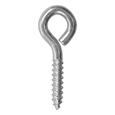 ARMELLA CERRADA 1-1/8 DE PULGADA PLATA 4 PIEZAS