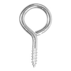 ARMELLA CERRADA 1-3/16 DE PULGADA PLATA 6 PIEZAS