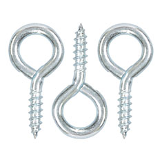 ARMELLA CERRADA DE 1-13/16 DE PULGADA PLATA 3 PIEZAS