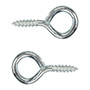 ARMELLA CERRADA DE 1-15/16 DE PULGADA PLATA 2 PIEZAS