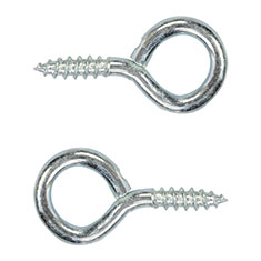 ARMELLA CERRADA DE 1-15/16 DE PULGADA PLATA 2 PIEZAS