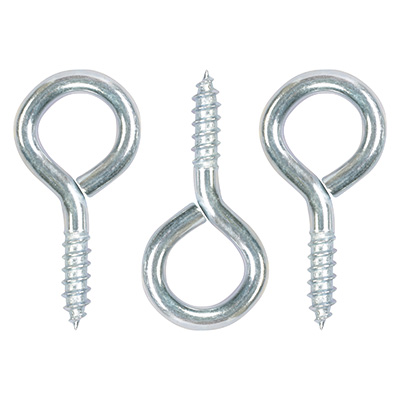 ARMELLA CERRADA DE 1-5/8 DE PULGADA PLATA 3 PIEZAS