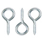 ARMELLA CERRADA DE 1-5/8 DE PULGADA PLATA 3 PIEZAS
