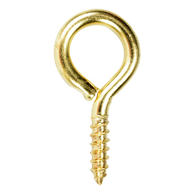 ARMELLA CERRADA 1-5/8 DE PULGADA DORADO 2 PIEZAS