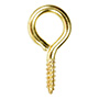 ARMELLA CERRADA 1-5/8 DE PULGADA DORADO 2 PIEZAS