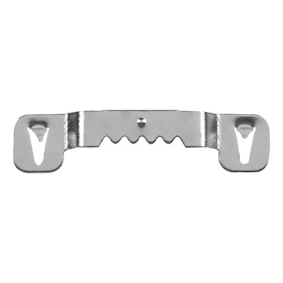 COLGADORES SERRUCHO 1 X 4.3 CM GRIS 6 PIEZAS