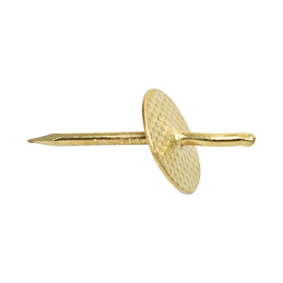 GANCHO PARA CUADROS DE 2.7 X 1.3 CM DORADO 5 PIEZAS