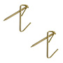 GANCHO PARA CUADROS DE 4.2 X 1.5 CM DORADO 2 PIEZAS