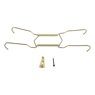 COLGADOR DE PLATOS 27.9 CM DORADO 13.6 KG