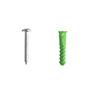 20 TAQUETES TORNILLOS1 1/2 PULGADAS VER
