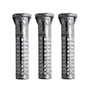 TAQUETE/ANCLAJE DE EXPANSIÓN DE 1 1/2 DE PULGADA PLATA 3 PIEZAS
