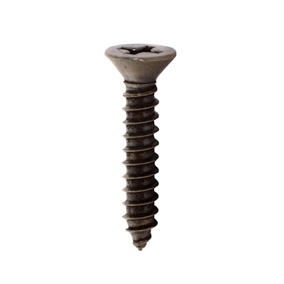 4 TORNILLOS PARA METAL 3/4PULGADA DORADO