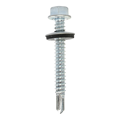 1 TORNILLOS AUTOPERFORANTE1/4-14 X 2 PULGADAS PLATA 0.453 KG 41 PIEZAS