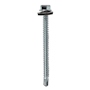 TORNILLOS HEXAGONAL AUTOPERFORANTE 8 X .6 CM PLATA 454 GR