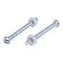 2 TORNILLOS PARA MÁQUINA 3.9 X .4 CM PLATA