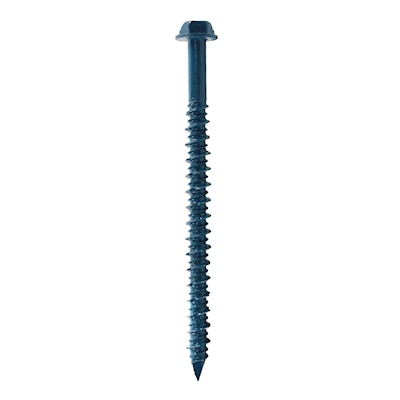 75 TORNILLOS PARA CRETO3/16 X 2 3/4PULGADA AZUL