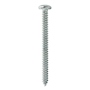100 TORNILLOS PARA METAL 2 1/2 PULGADAS PLATA