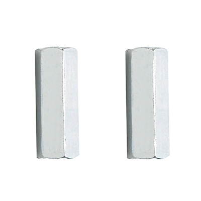 TUERCA COPLE DE 3/8 PLATA 2 PIEZAS