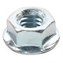 TUERCA DENTADA 5/16 DE PULGADA PLATA 100 PIEZAS