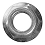 TUERCA DENTADA DE 1/2 PULGADA PLATA