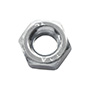 TUERCAS HEXAGONALES DE 1/4 DE PULGADA PLATA 12 PIEZAS