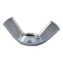 MARIPOSA DE ROSCA DE 1/4 DE PULGADA PLATA 100 PIEZAS