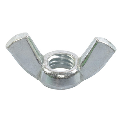 TUERCA DE MARIPOSA DE 3/8 DE PULGADA PLATA 100 PIEZAS