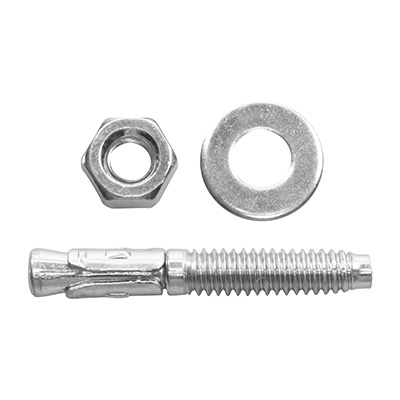 TAQUETE DE EXPANSIÓN DE CUÑA 1/4 X 1 3/4 DE PULGADA PLATA