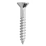 BLÍSTER DE 75 TORNILLOS PARA MADERA DE 1 1/4 PULGADA PLATA