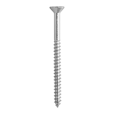 BLÍSTER DE 25 TORNILLOS PARA MADERA DE 2 1/2 PULGADA PLATA