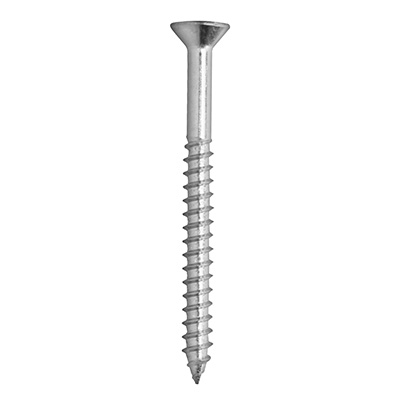 BLÍSTER DE 25 TORNILLOS PARA MADERA DE 2 1/2 PULGADA PLATA