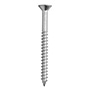 BLÍSTER DE 25 TORNILLOS PARA MADERA DE 2 1/2 PULGADA PLATA