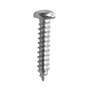 BLÍSTER DE 100 TORNILLOS PARA METAL 3/4 DE PULGADA PLATA 0.002 KG