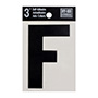 LETRA "F" DE VINILO 7.62 CM