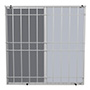 VENTANA CORREDIZA DE ALUMINIO 100 X 100 CM IZQUIERDA A DERECHA BLANCO