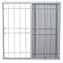 VENTANA CORREDIZA DE ALUMINIO 120 X 120 CM IZQUIERDA A DERECHA BLANCO